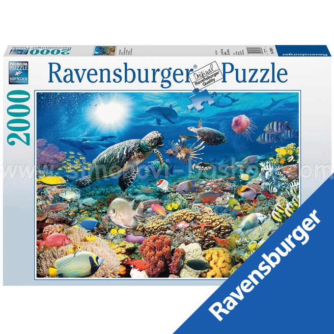 Ravensburger - Puzzle 2000 ore "sub nivelul mării" 16628