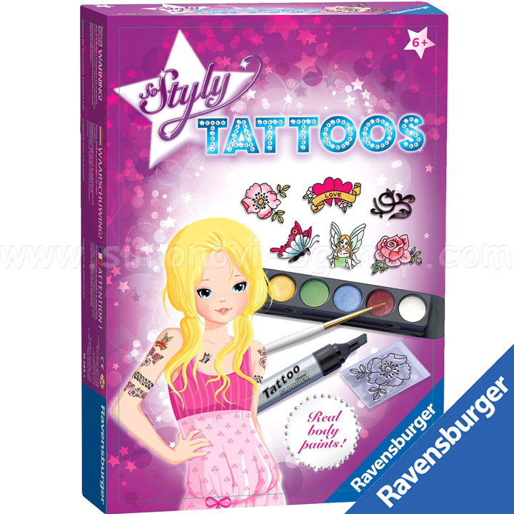 Ravensburger - Stylish Tattoo 18289