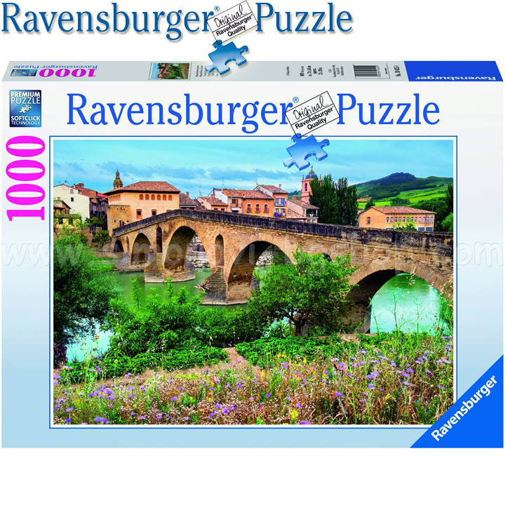 Ravensburger -  1000. "Puente La Reina, " 19425
