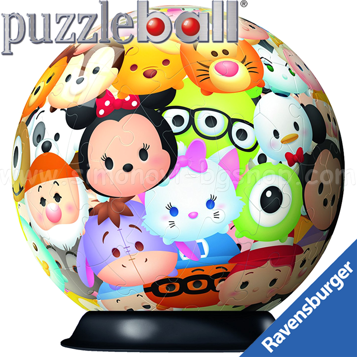 Ravensburger - 3D Puzzle Ball 72h. "Tsum Tsum" 12188