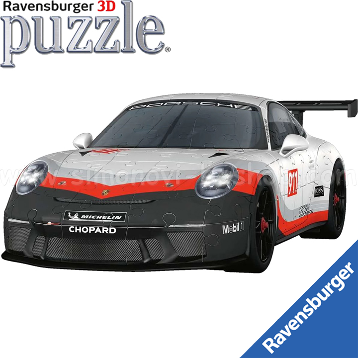Ravensburger 3D  108. Porshe GT3 11147 11262