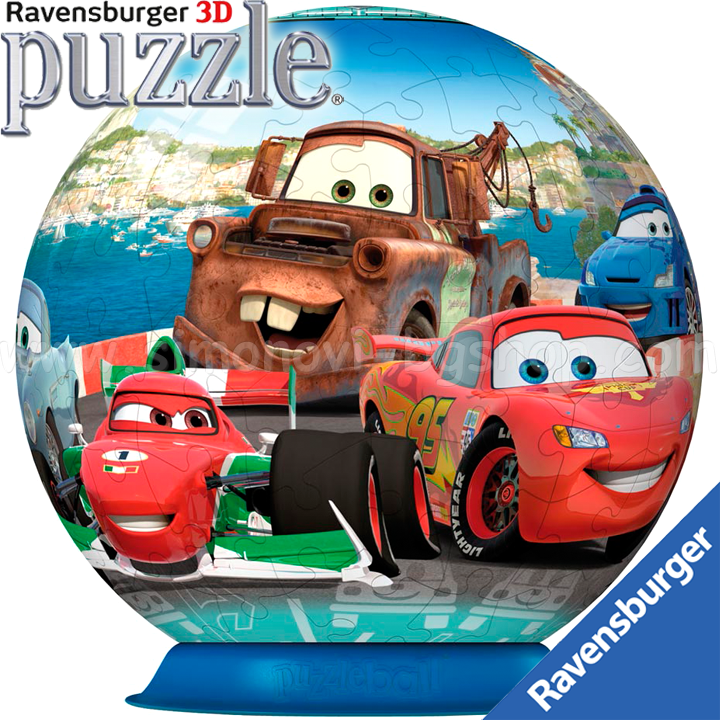 Ravensburger Puzzle 3D Ball 108ch. "Cars" 12219