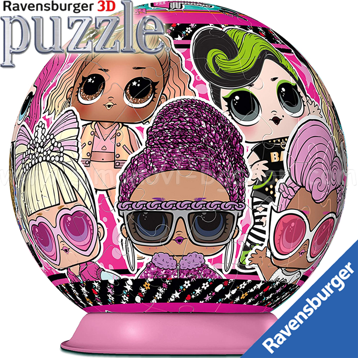 Ravensburger 3D Puzzle 72h. LOL Surprise 11162