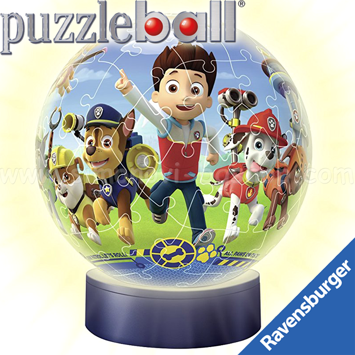 Ravensburger - 3D Puzzle Lighting 72h. "Animal Police" 12187