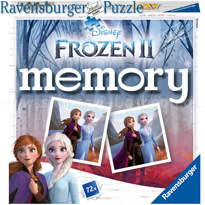 Ravensburger Memory Frozen 3 Jocuri Frozen Kingdom 24315 DISPONIBIL
