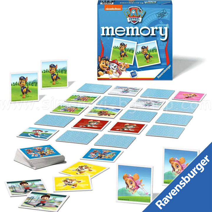 Ravensburger Мемори игра за памет с Paw Patrol 20743 Ravensburger Мемори игра за памет с Paw Patrol 20743