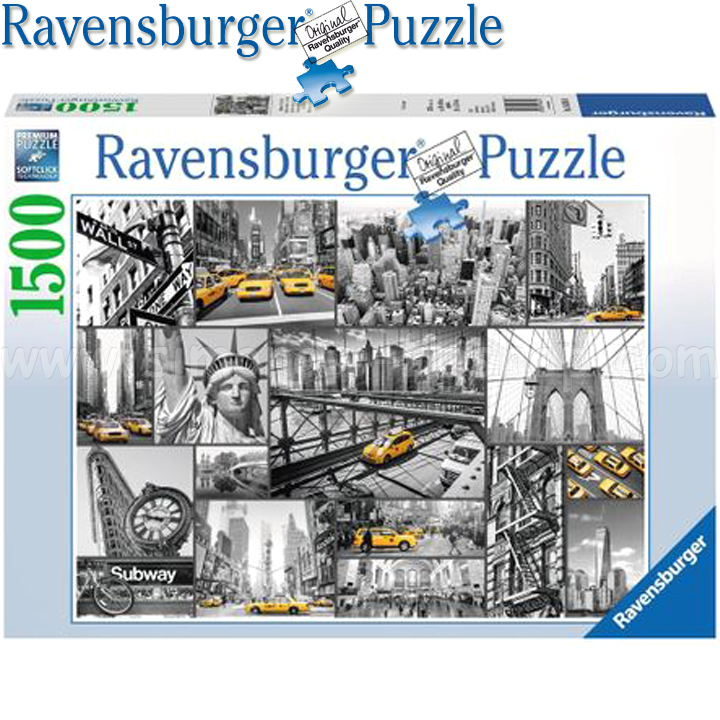 Ravensburger  1500  New York 16354