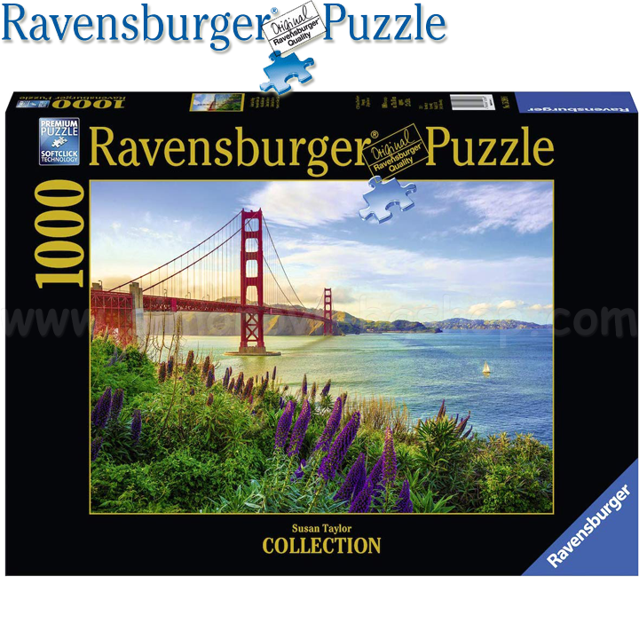 *Ravensburger  1000  "Golden Gate" 15289