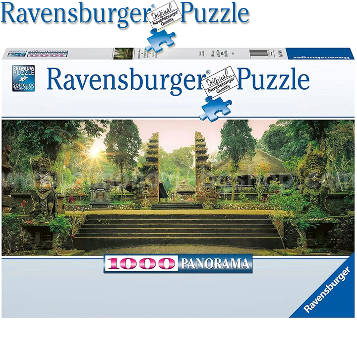 Ravensburger Panorama Puzzle 1000 pieces Pura Luhur 17049