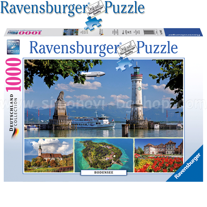 Ravensburger - Puzzle 1000ch. "Lake of the Bodensee" 19460