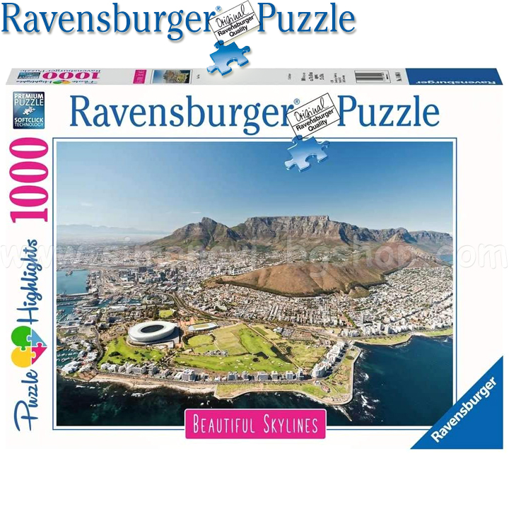 Ravensburger Puzzle 1000h. Cape Town 14084