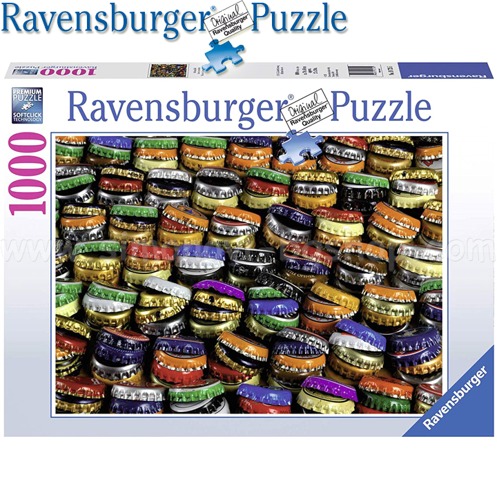 Ravensburger Puzzle 1000h. Color caps 19725