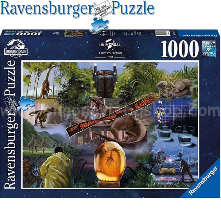 Ravensburger Jurassic Park Puzzle 1000 pieces Jurassic Park 17147