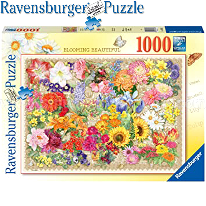 Ravensburger Puzzle 1000 pieces "Beautiful flowers" 16762