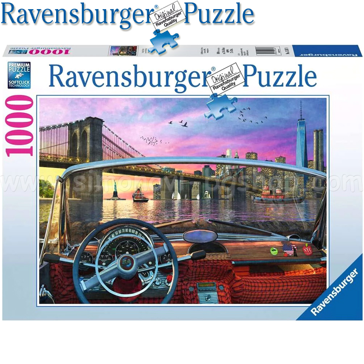 Ravensburger Puzzle 1000 piese pod în Brooklyn 15267