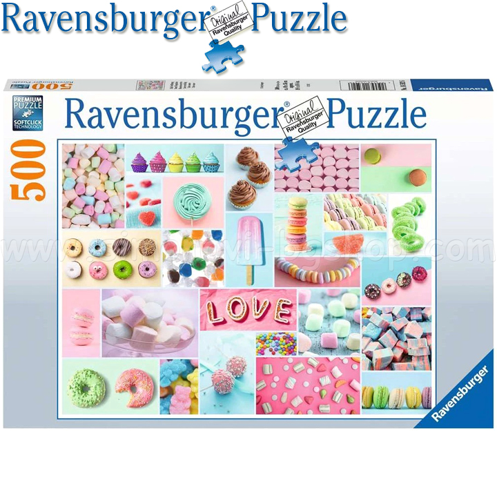 Ravensburger Puzzle 1000h. "Sweet Temptations" 16592