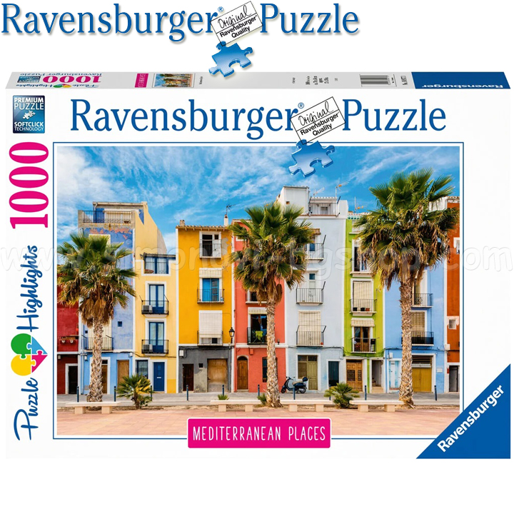 * Ravensburger Puzzle 1000h. Mediterana: Spania 14977