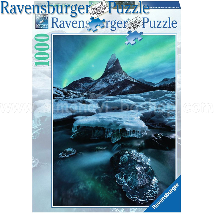Ravensburger Puzzle 1000h. Stetind, Northern Norway 19830