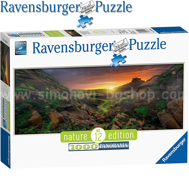Ravensburger Nature Edition Puzzle 1000 piese Soare peste insulă 15094