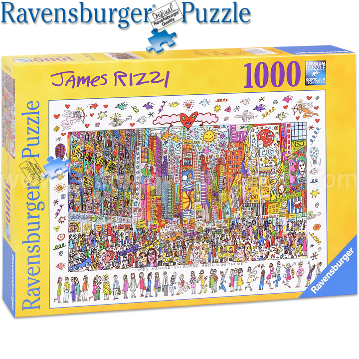 Ravensburger Puzzle 1000h. Times Square 19069