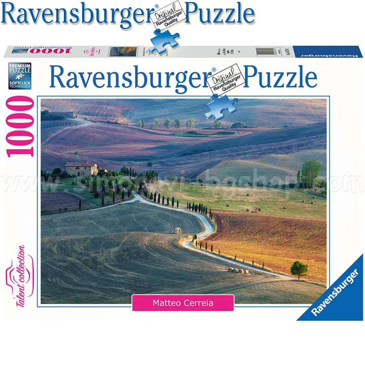 Ravensburger Talent Collection Puzzle 1000h. Pienza, Siena, Tuscany 16779