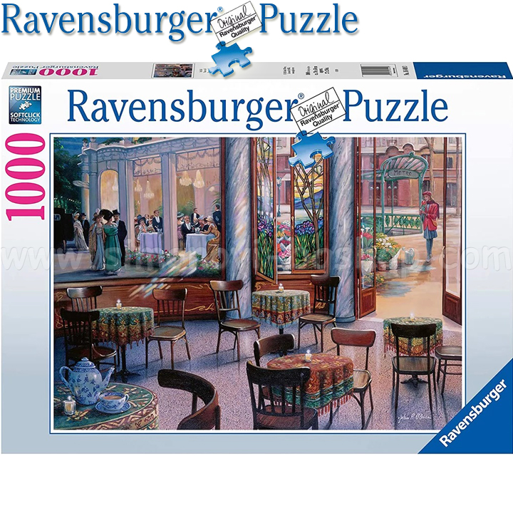 * Ravensburger Puzzle 1000 Parts In Coffee 16449