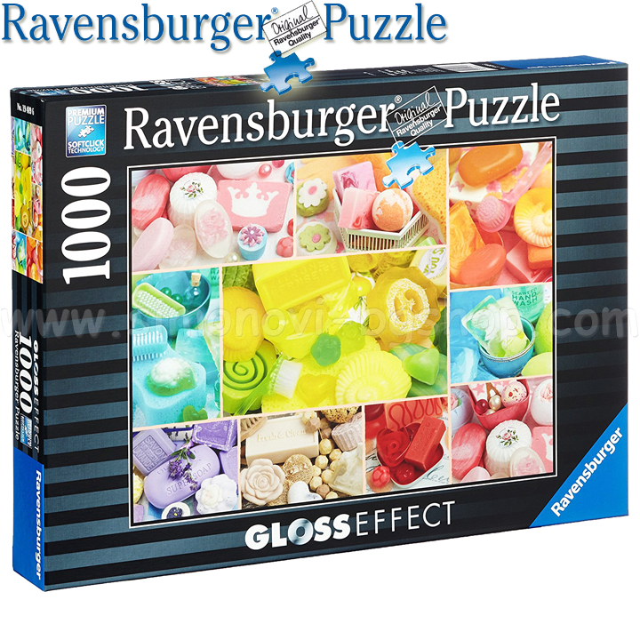 Ravensburger - Puzzle 1000ch. "Color Soaps" 19489