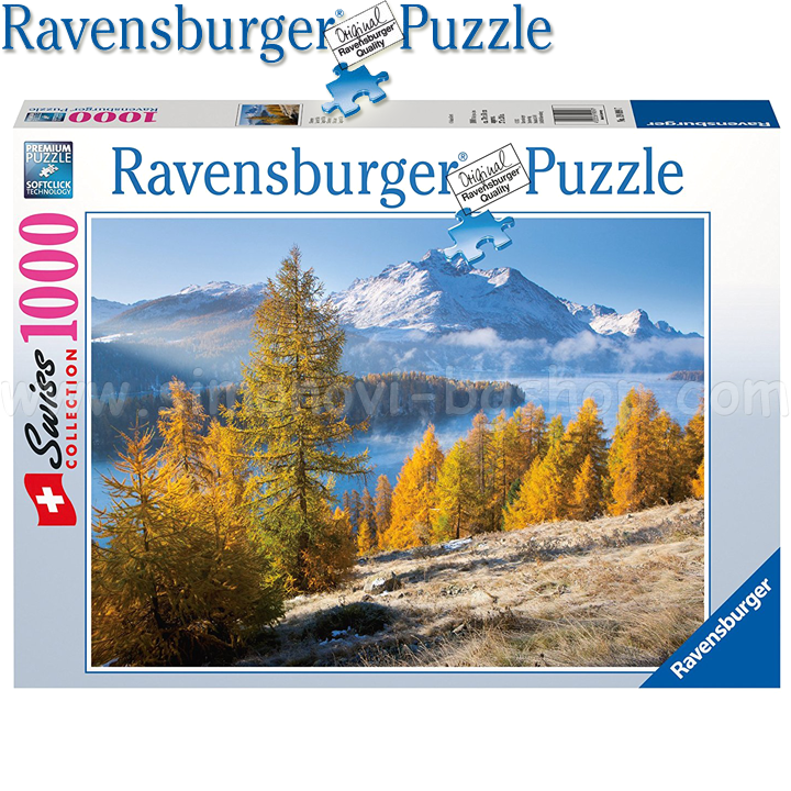 Ravensburger - Puzzle 1000ch. "Zilsko Lake" 19099