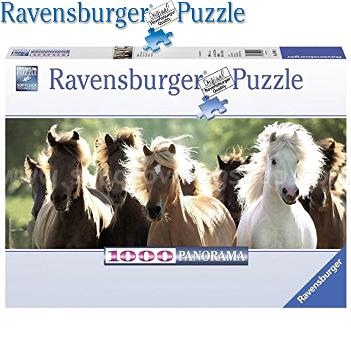 Ravensburger - Puzzle 1000ch. "Horses" 15091