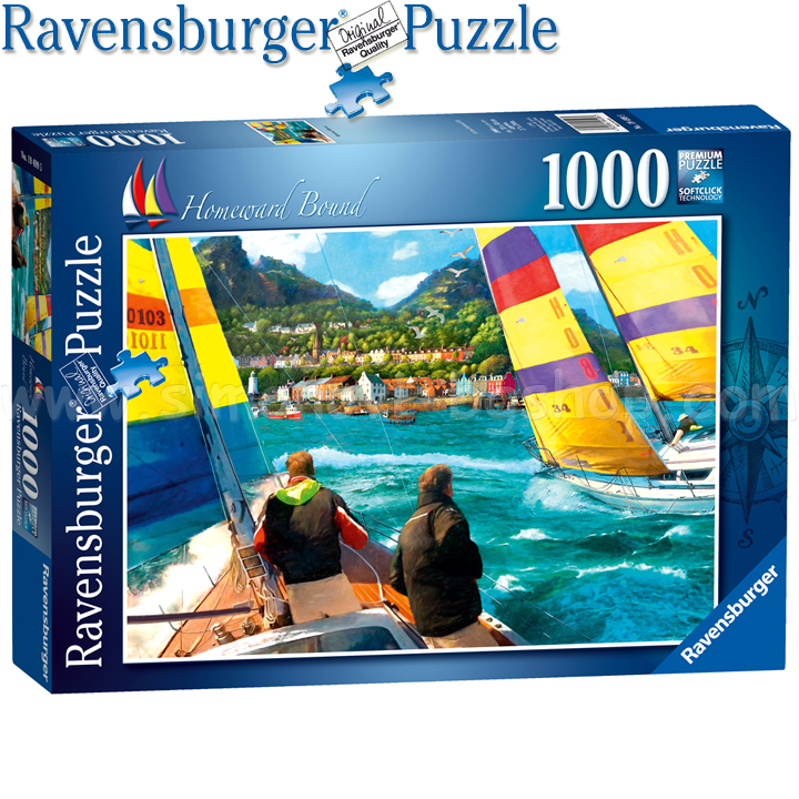 Ravensburger - Puzzle 1000ch. "Regatta" 19499