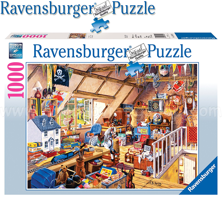 Ravensburger - Puzzle 1000ch. "Sun Loft" 19272