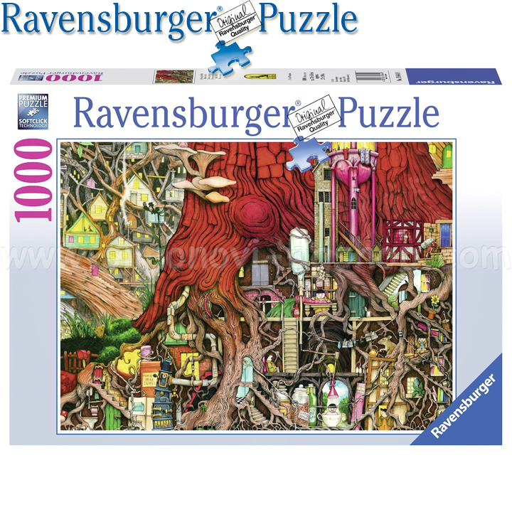 Ravensburger - Puzzle 1000ch. "The Roots of the Tree" 19644