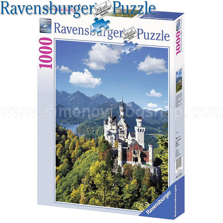 Ravensburger - Puzzle 1000ch. "Neuschwanstein Castle" 15755