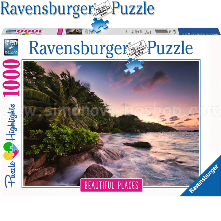 Ravensburger Beautiful Places Praslin Island Seychelles 15156