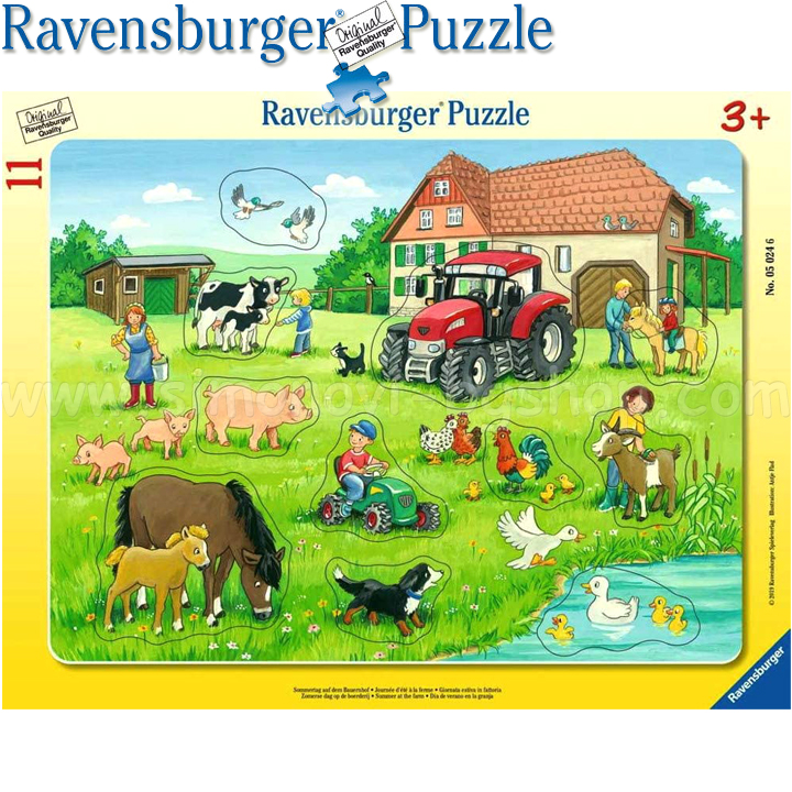 Ravensburger Primele mele 11 piese puzzle de vara 05024