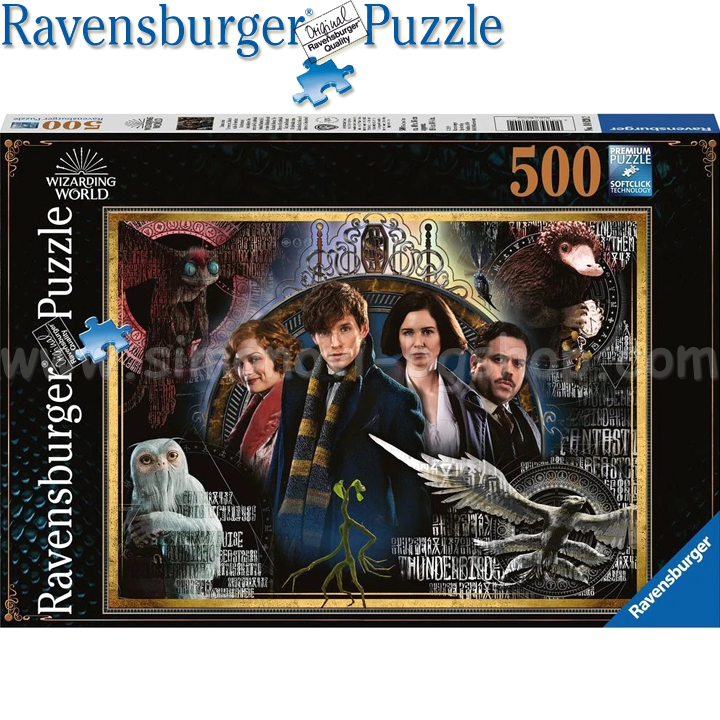 Ravensburger Puzzle 500h. "The Crime of Grindelwalds" 14820