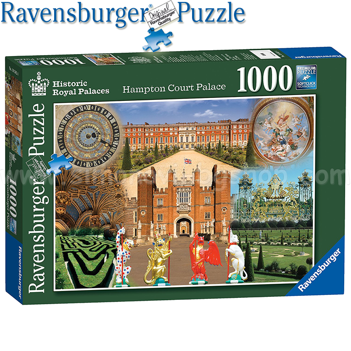 Ravensburger - Puzzle 1000ch. "Hampton Court" 19582