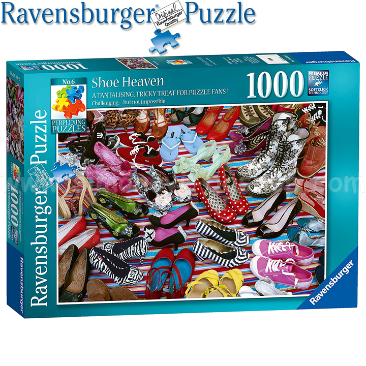 Ravensburger - Puzzle 1000ch. "Shoes" 19560