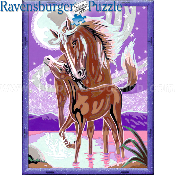 Ravensburger Painting gallery Kobila with horse 28555