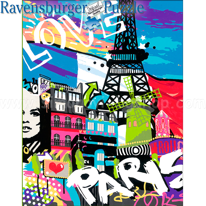 Ravensburger Love Gallery in Paris 28435
