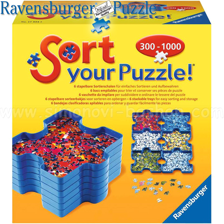 Ravensburger    300 - 1000  17934