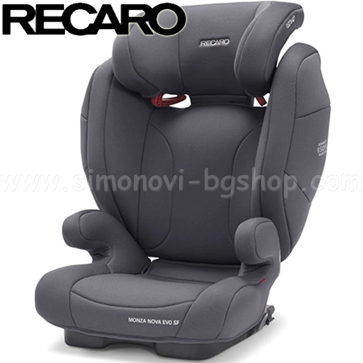 Recaro    9-36 Monza Nova Evo Seatfix Simply Grey