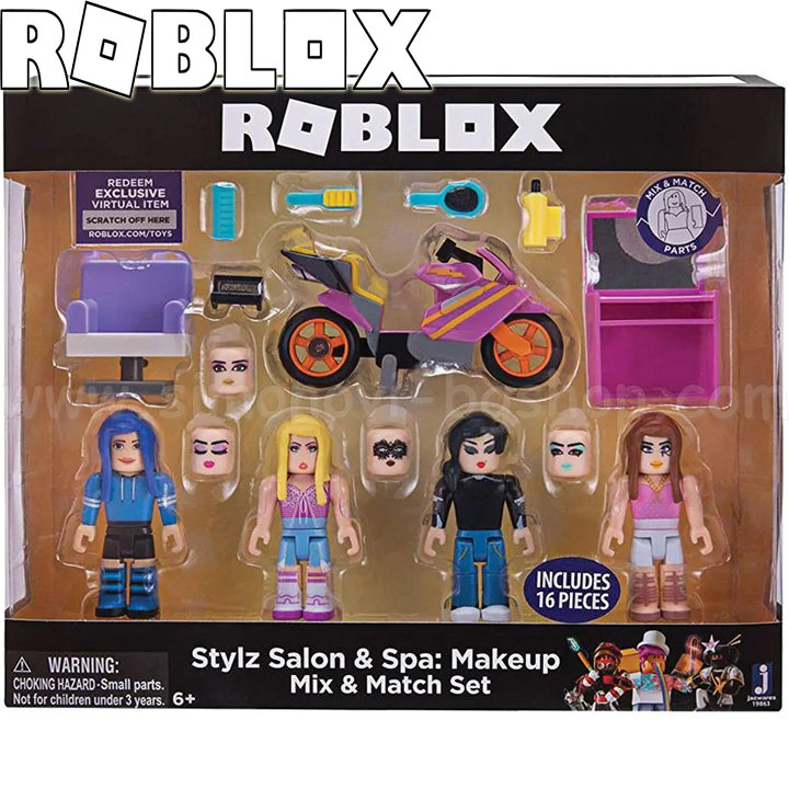 Roblox Celebrity Комплект сглобяеми фигурки 4бр. Mix and Match 19860C Roblox Celebrity Комплект сглобяеми фигурки 4бр. Mix and Match 19860C