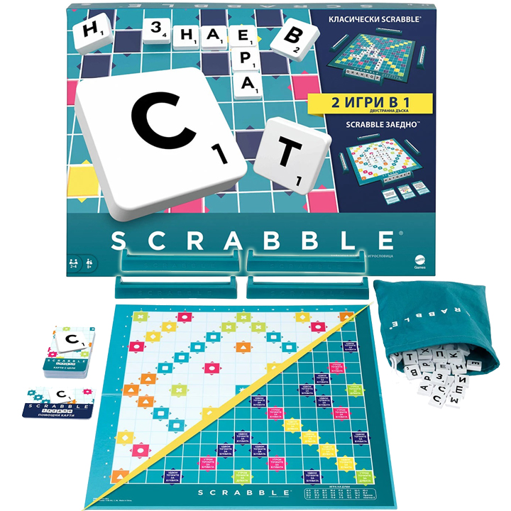 Mattel - Scrabble    "" 2  1 HXW18