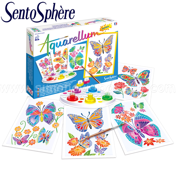 Sentosphere Color Butter Set cu fluture 6500