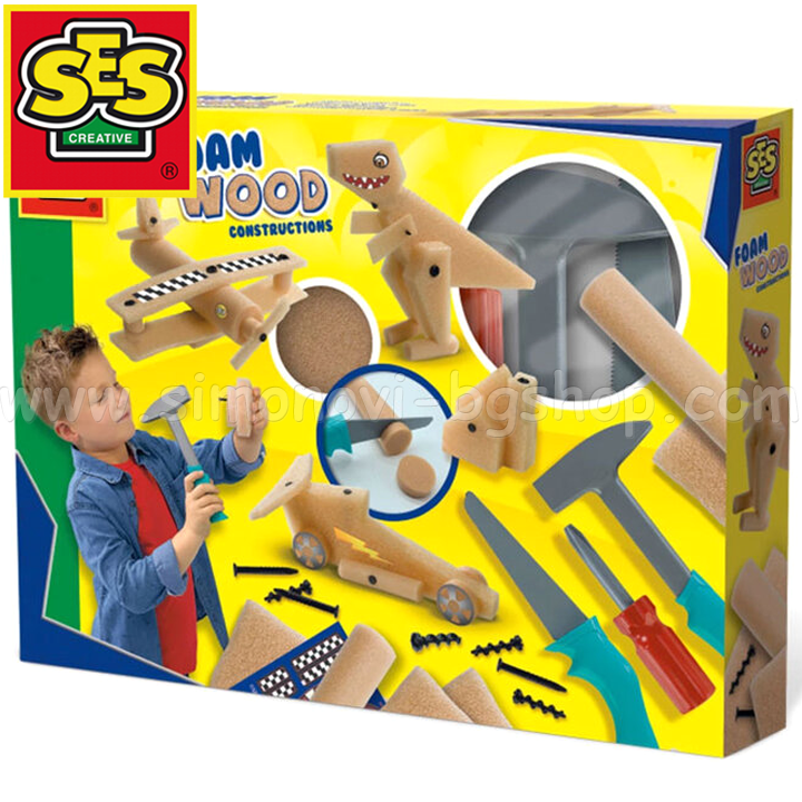 *SES Creative Creative set "Foam constructions" 14591