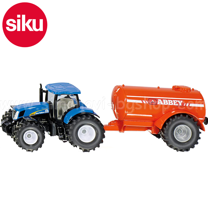 Siku - Soft Tractor SINGLE AXLE VACUUM TANKER 1945