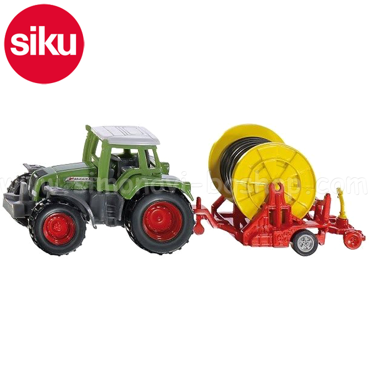 Siku Toy Tractor cu tambur de irigare 1677