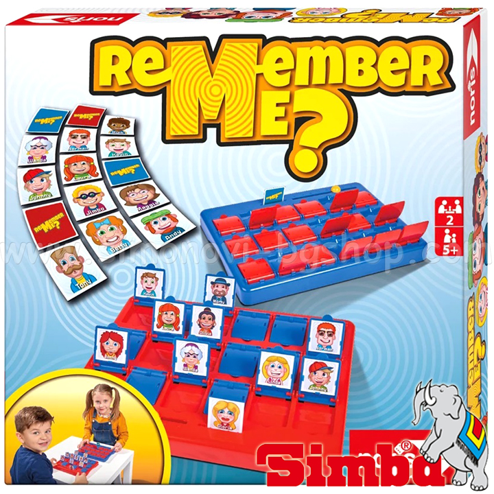 Noris Guess Who Board Game 606064477
