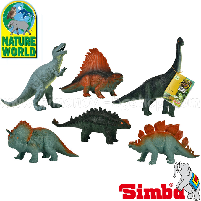 * SIMBA Nature Mondială Dinosaur Figurina 1 buc. 40561